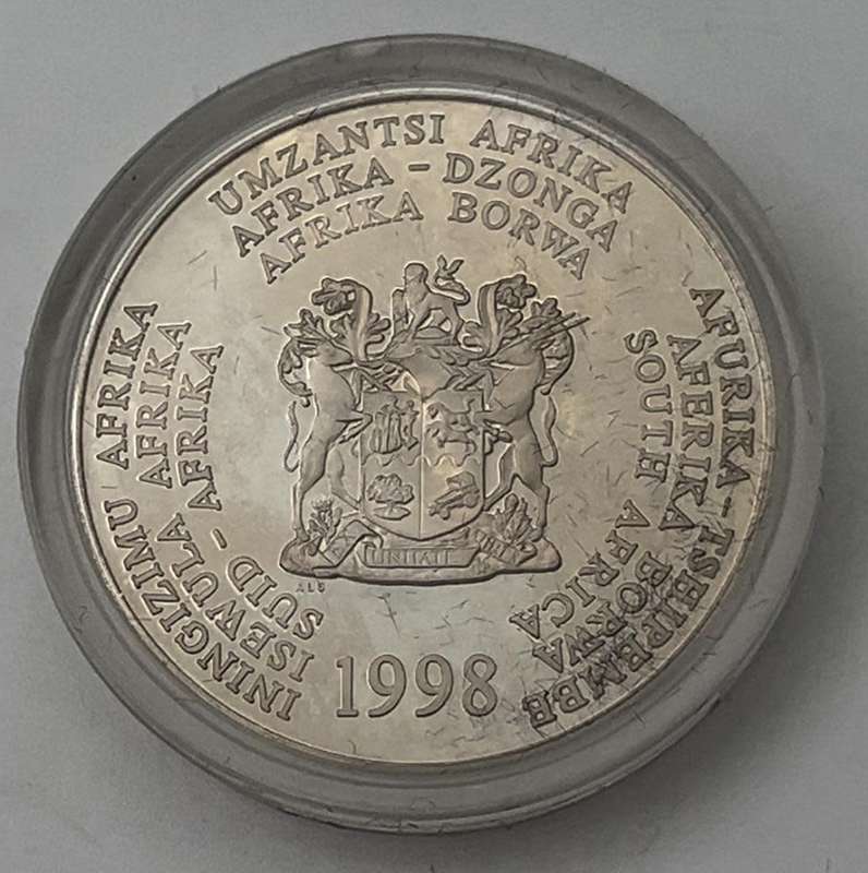 2 Rand African Penguin Silver Coin 1998