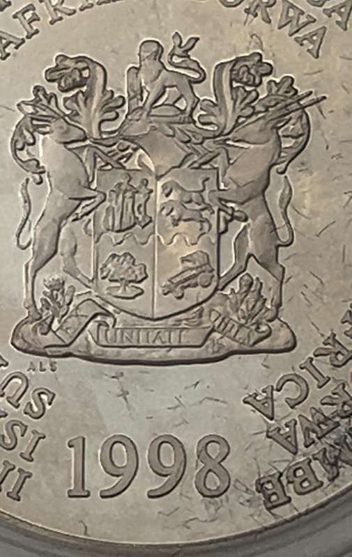 2 Rand African Penguin Silver Coin 1998