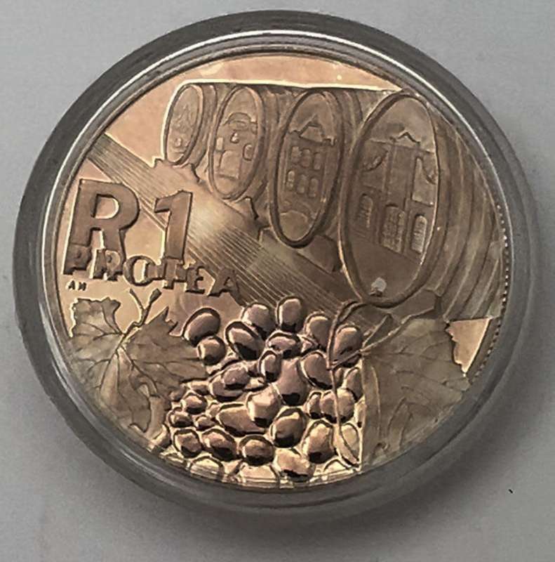 1 Rand The Wine Industry Silver Coin 2000