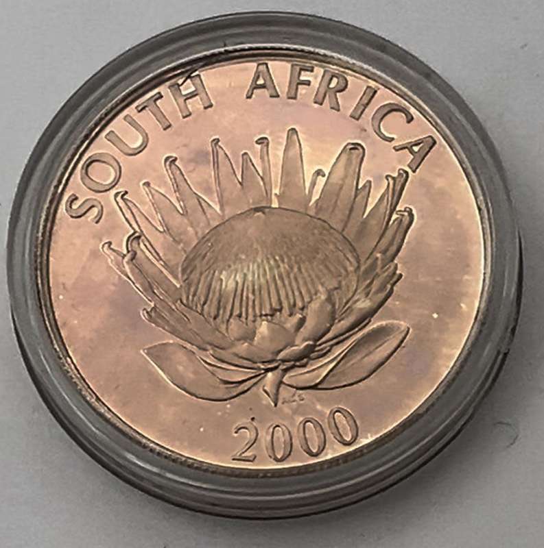 1 Rand The Wine Industry Silver Coin 2000