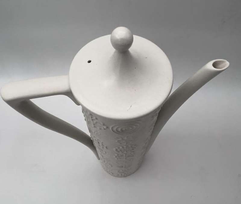 Totem Portmeirion white coffee set 1961