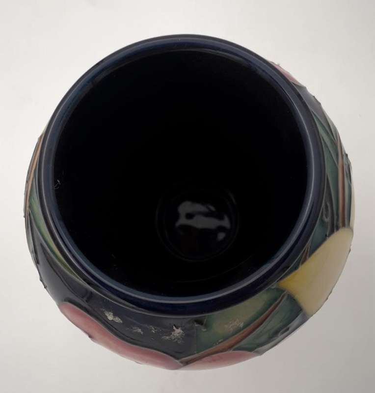 Moorcroft Pottery Golden Jubilee pattern vase, designed by Emma Bossons, circa 2001
