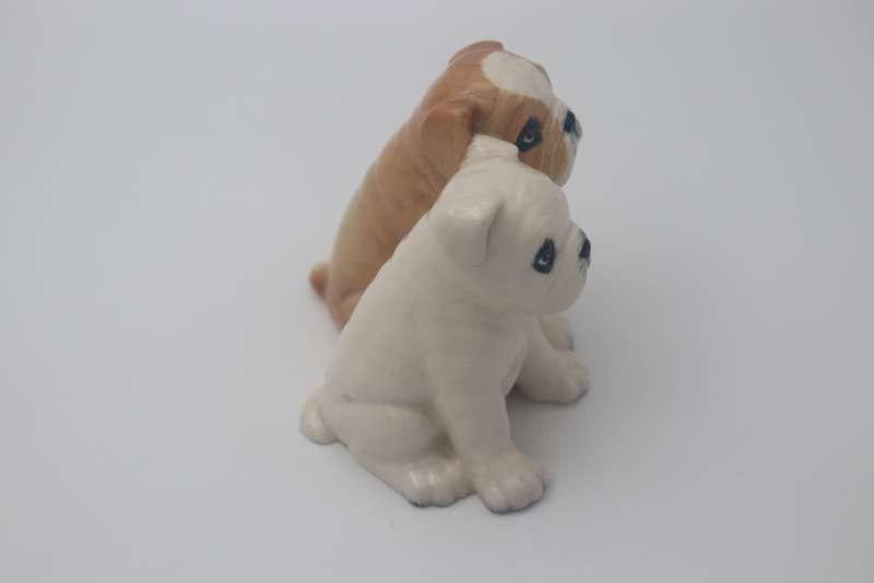 ROYAL DOULTON THE BULLDOG PUPS DA248 FAWN FIGURE LTD ED 98/1000