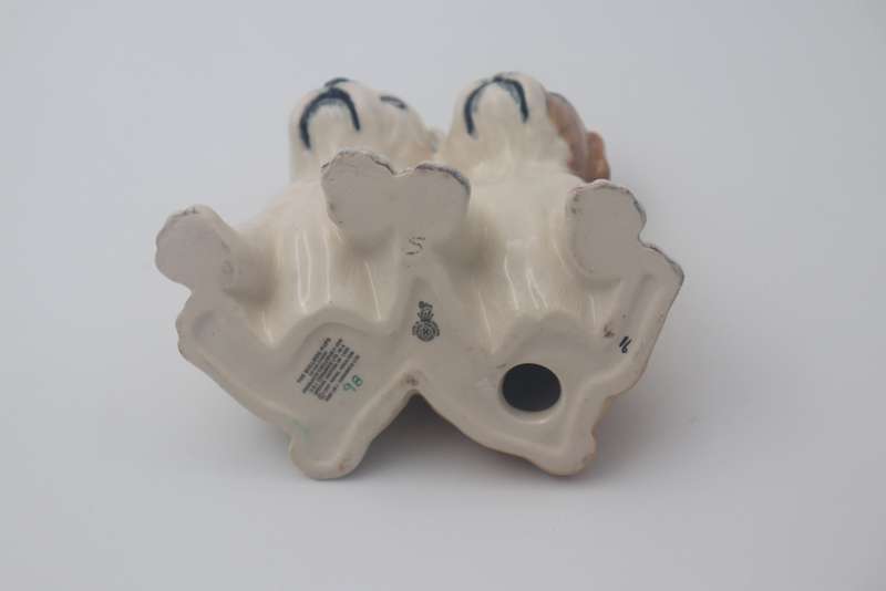 ROYAL DOULTON THE BULLDOG PUPS DA248 FAWN FIGURE LTD ED 98/1000