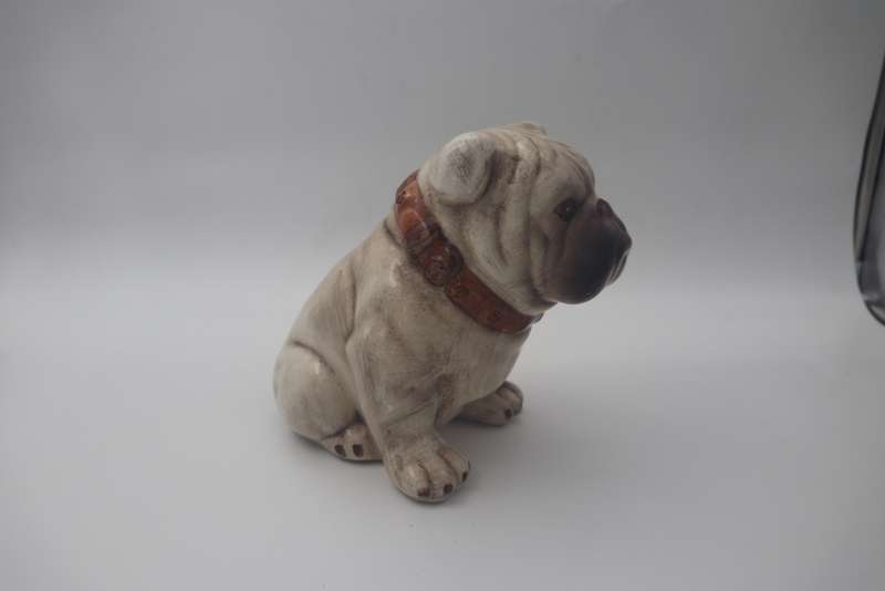 Ceramic Bulldog Ornament