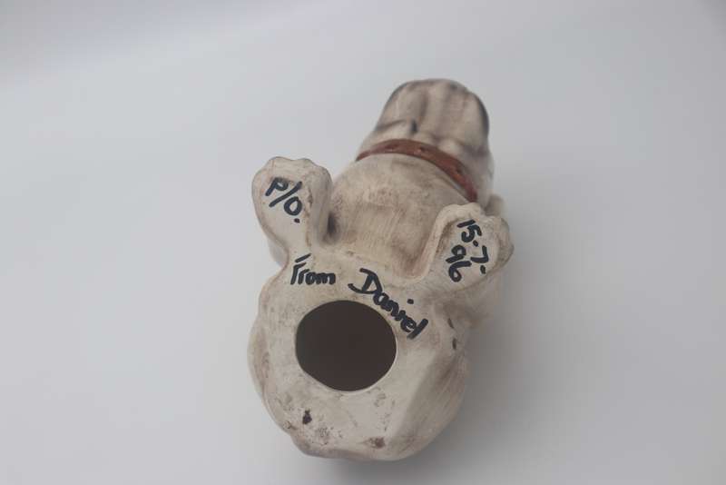Ceramic Bulldog Ornament