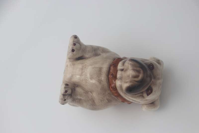 Ceramic Bulldog Ornament