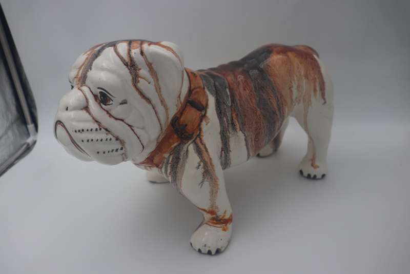 Ceramic Bulldog Ornament