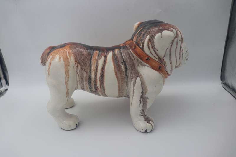 Ceramic Bulldog Ornament
