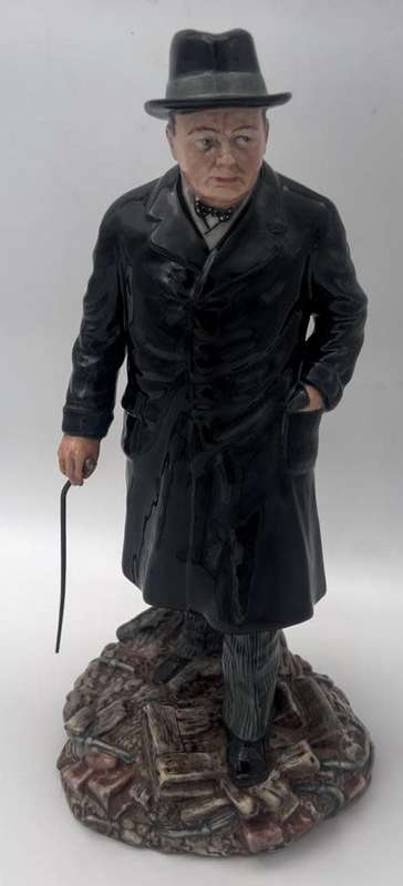 Royal Doulton -Winston S Churchill- Limited Edition Figure Hn3433 1992