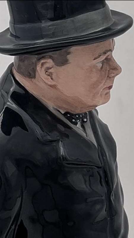Royal Doulton -Winston S Churchill- Limited Edition Figure Hn3433 1992