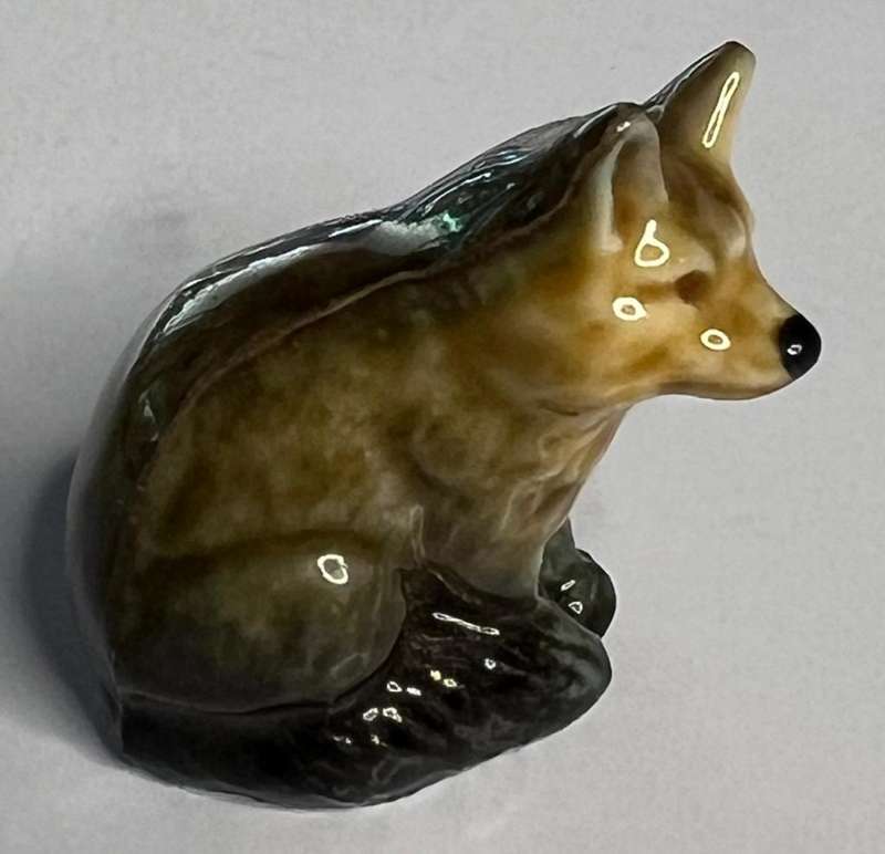A Wade Whimsies Fox Figurine.