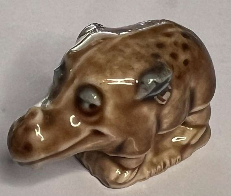 Vintage WADE WHIMSIES Flintstones Dinosaur Rhino FIGURINE