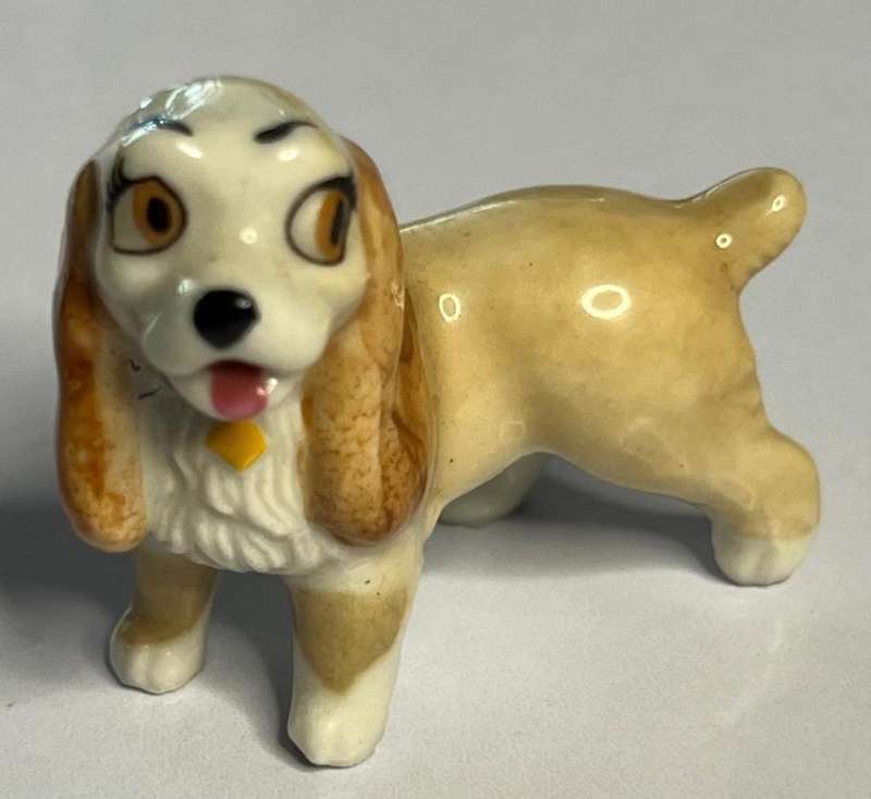 Lion and dog figurine