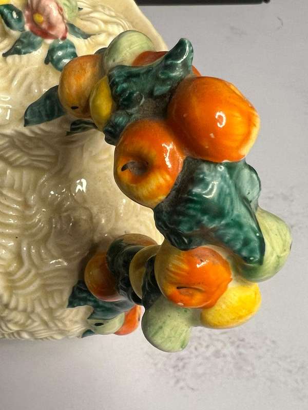 Clarice Cliff Celtics Harvest Leaf and Berry Pattern Tea Pot