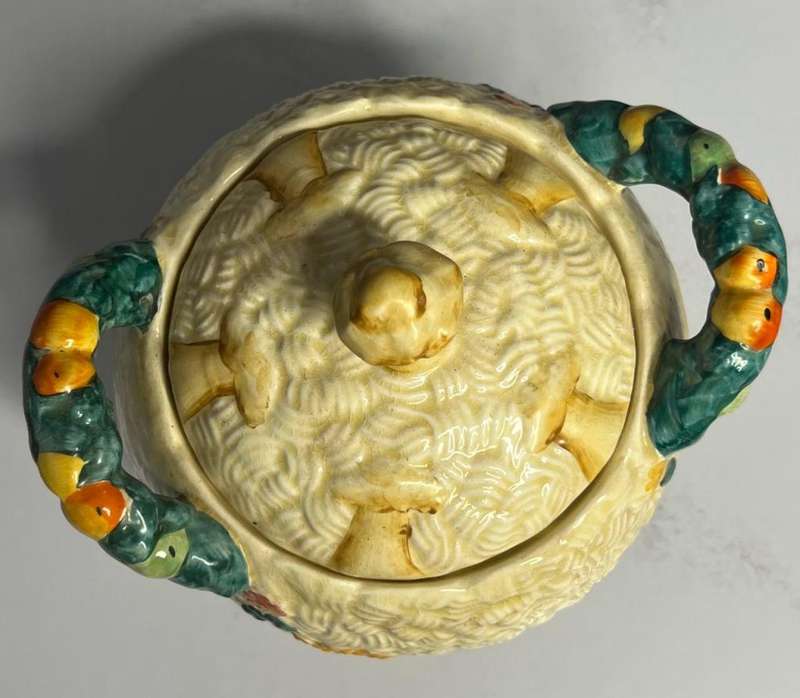 Clarice Cliff `Celtic Harvest` Biscuit Barrel