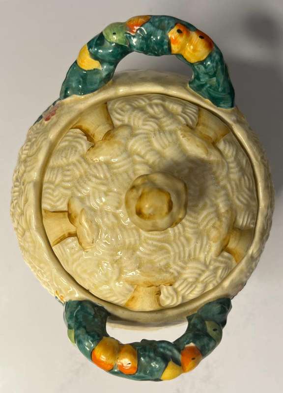 Clarice Cliff `Celtic Harvest` Biscuit Barrel