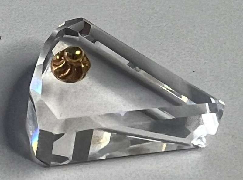 SWAROVSKI CRYSTAL MEMORIES  PIECE OF CAKE GOLD