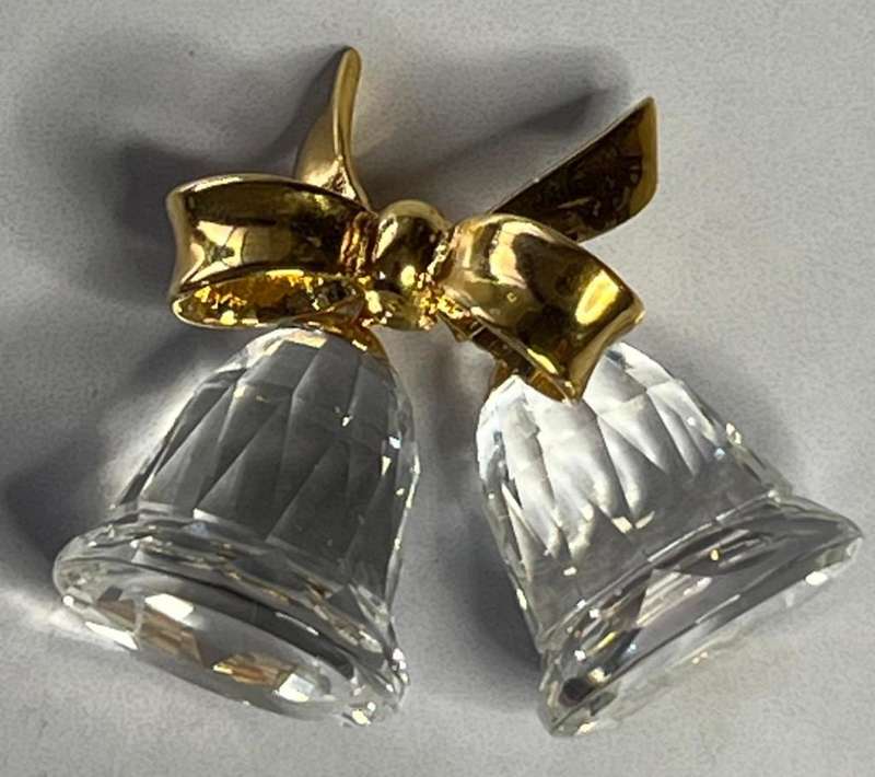 Swarovski Crystal Memories Bells Gold Classics