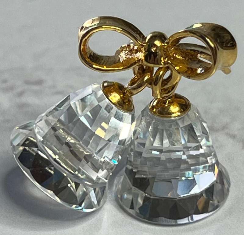 Swarovski Crystal Memories Bells Gold Classics