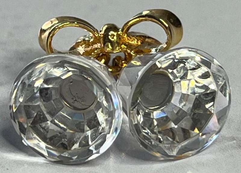 Swarovski Crystal Memories Bells Gold Classics