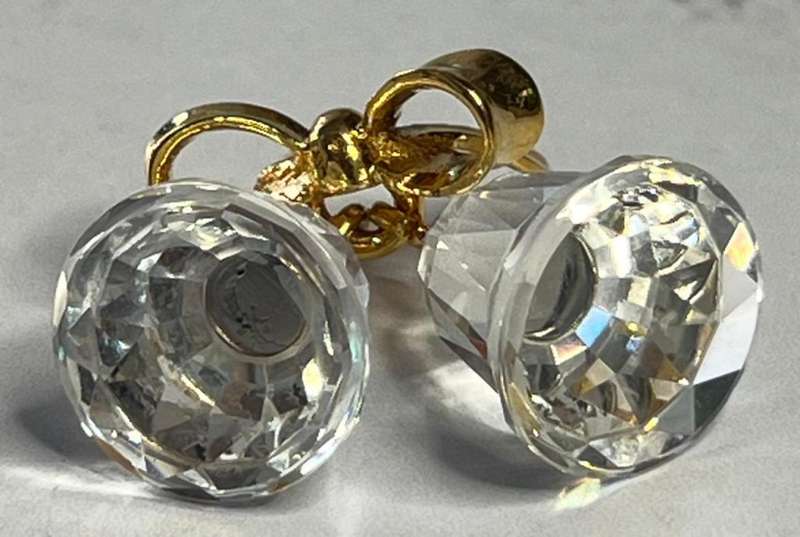 Swarovski Crystal Memories Bells Gold Classics