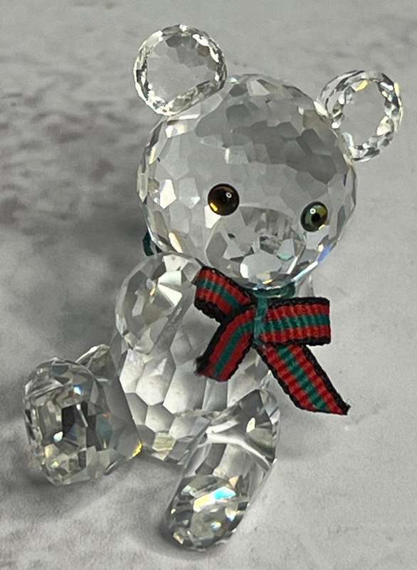 SWAROVSKI KRIS BEAR  ORIGINAL RECLINING BEAR / THE VERY FIRST KRIS BEAR