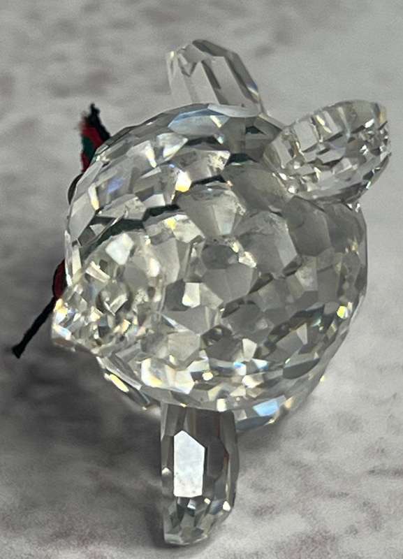 SWAROVSKI KRIS BEAR  ORIGINAL RECLINING BEAR / THE VERY FIRST KRIS BEAR