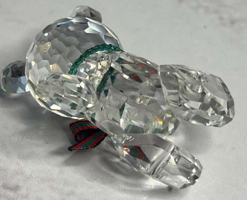SWAROVSKI KRIS BEAR  ORIGINAL RECLINING BEAR / THE VERY FIRST KRIS BEAR