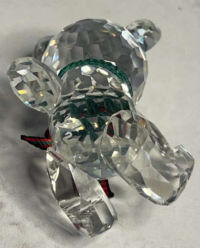 SWAROVSKI KRIS BEAR  ORIGINAL RECLINING BEAR / THE VERY FIRST KRIS BEAR