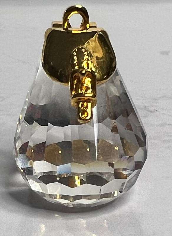 SWAROVSKI CRYSTAL MEMORIES  RUCKSACK / KNAPSACK GOLD