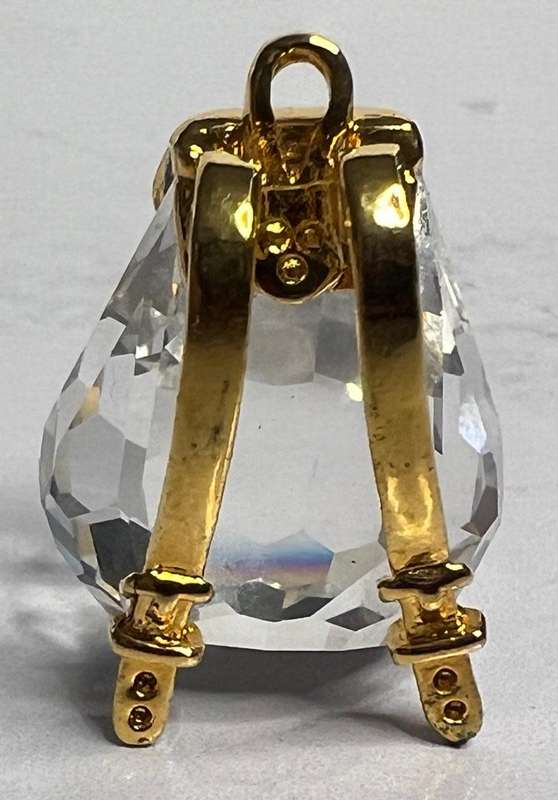 SWAROVSKI CRYSTAL MEMORIES  RUCKSACK / KNAPSACK GOLD