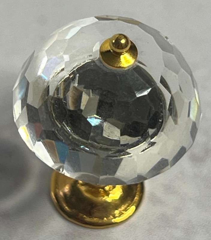 SWAROVSKI CRYSTAL MEMORIES  LAMP (TABLE) GOLD