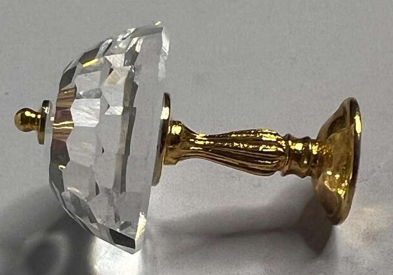 SWAROVSKI CRYSTAL MEMORIES  LAMP (TABLE) GOLD