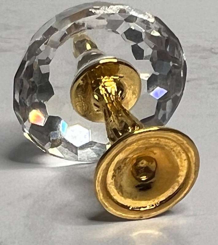 SWAROVSKI CRYSTAL MEMORIES  LAMP (TABLE) GOLD