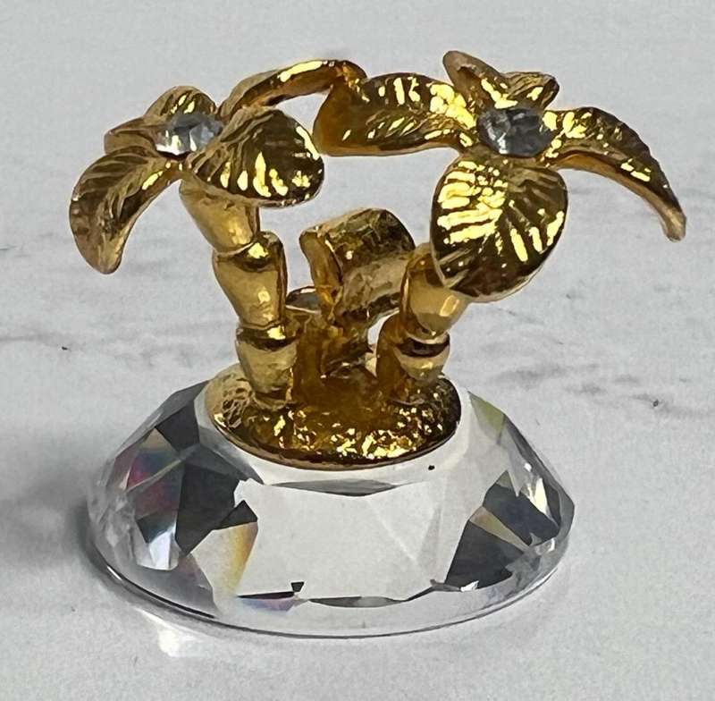 SWAROVSKI CRYSTAL MEMORIES  TREASURE ISLAND GOLD