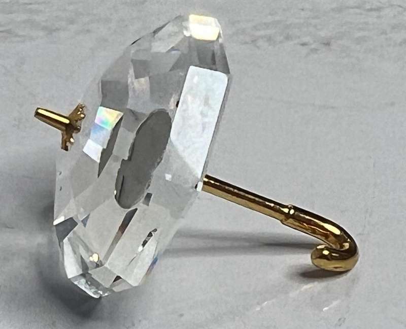 SWAROVSKI CRYSTAL MEMORIES  UMBRELLA GOLD