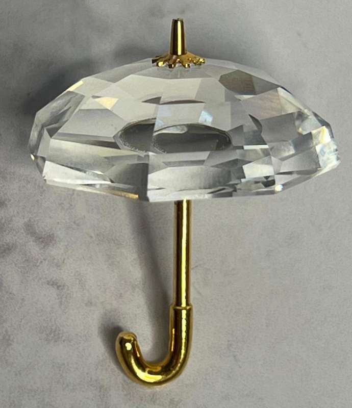SWAROVSKI CRYSTAL MEMORIES  UMBRELLA GOLD
