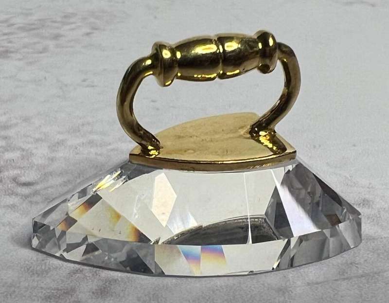 SWAROVSKI CRYSTAL MEMORIES  IRON GOLD