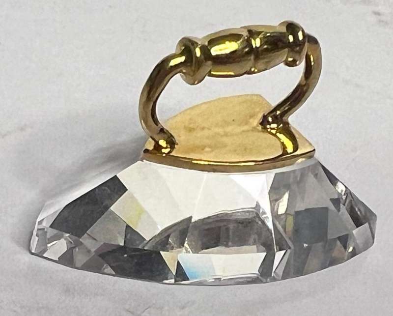 SWAROVSKI CRYSTAL MEMORIES  IRON GOLD