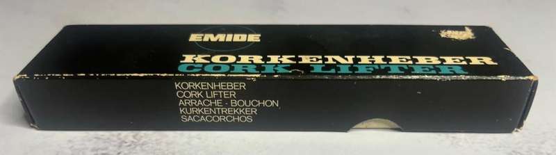Vintage Emide Korkenheber Cork Lifter Made In Germany With Box
