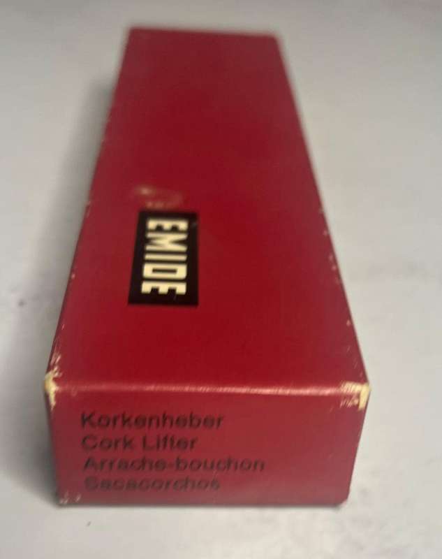 Vintage Emide Korkenheber Cork Lifter Made In Germany With Box
