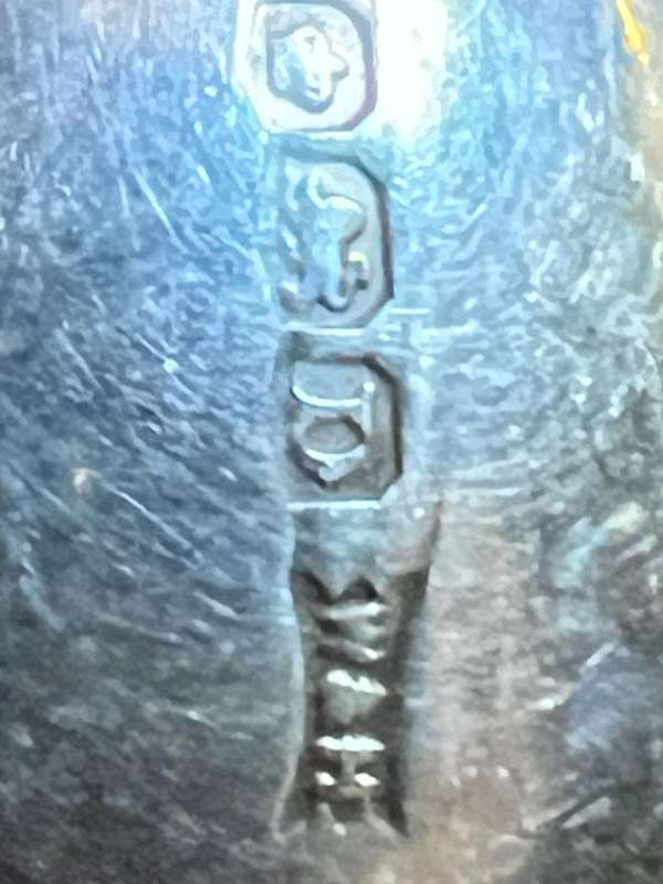 Walker And Hall Sheffield Sterling Silver Demitasse Tea Spoon Set Of 6