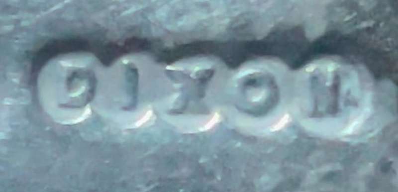 Antique English James Dixon & Sons Silver Plate Demitasse Spoon