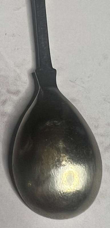 Antique English James Dixon & Sons Silver Plate Demitasse Spoon