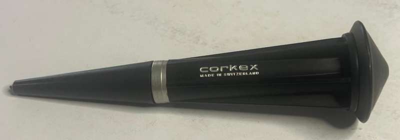 Vintage Corkex Automatic Cork Extractor Made is Switzerland Black (Cork)