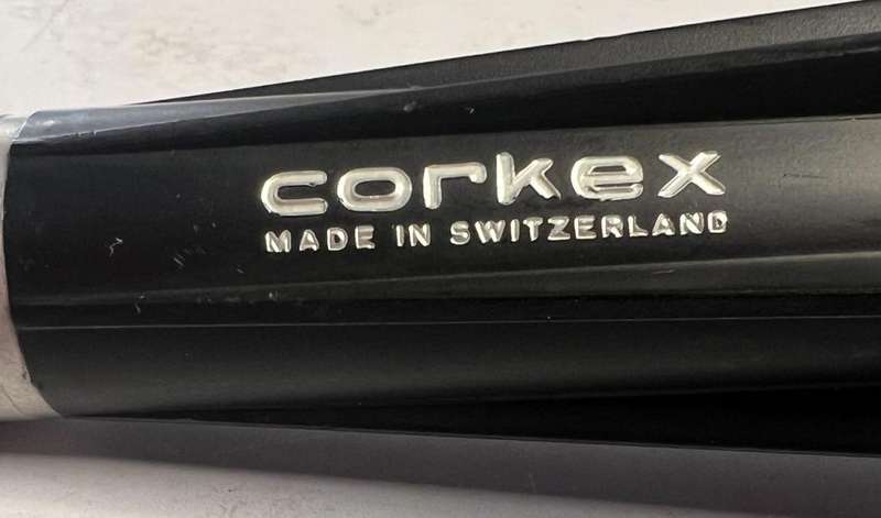 Vintage Corkex Automatic Cork Extractor Made is Switzerland Black (Cork)