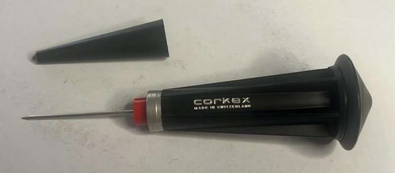 Vintage Corkex Automatic Cork Extractor Made is Switzerland Black (Cork)