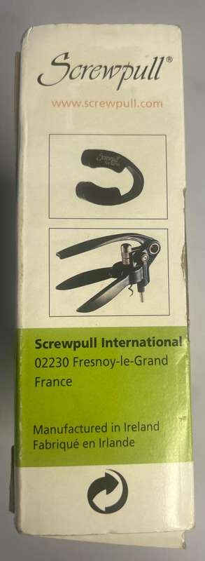 RARE VINTAGE Le CREUSET CSCREWPULL LEVER MODEL LM-205 SET WINE CORK OPENER & x2 FOIL CUTTERS