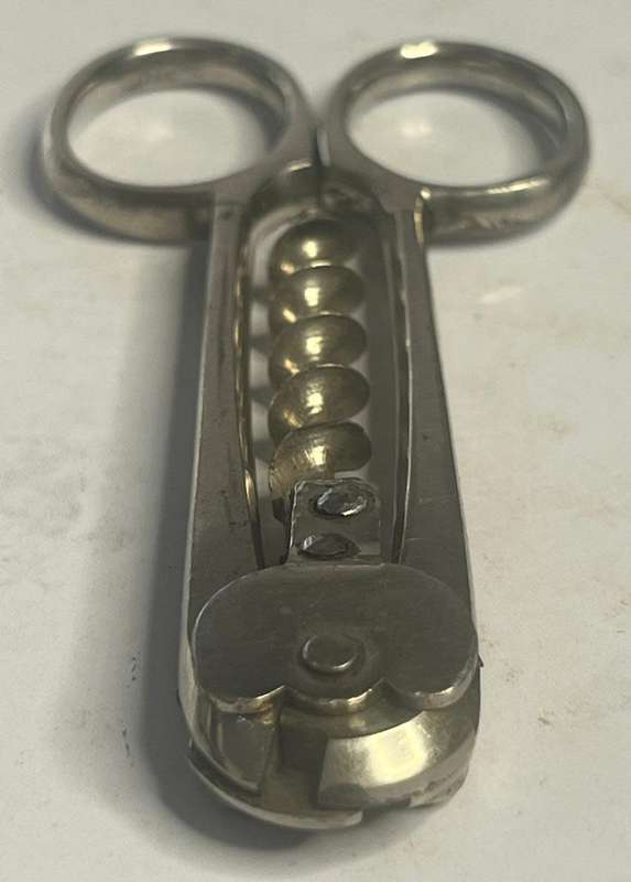 VINTAGE CORKSCREW Opener ANTIQUE Iron RARE COLLECTIBLE